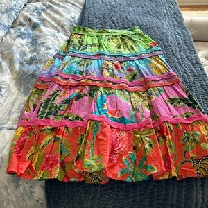 Farm Rio Maxi Skirt